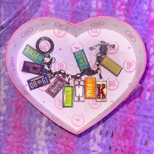 Victoria's Secret PINK Vintage Colorful Charm Bracelet